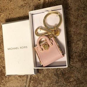 PINK MICHAEL KORS MK PURSE KEY CHAIN CHARM